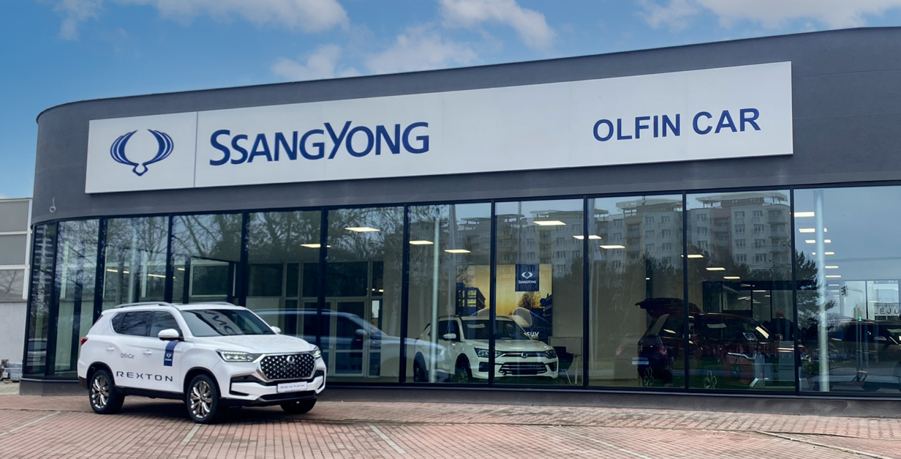SsangYong společně s OLFIN Car otevírají nové autorizované dealerství v Hradci Králové